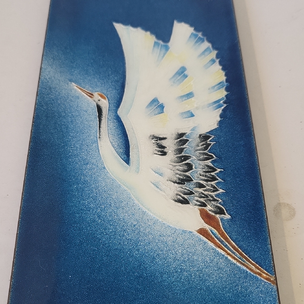 Japanese Tutanka enamel tray (Schippo Yaki cloisonné)